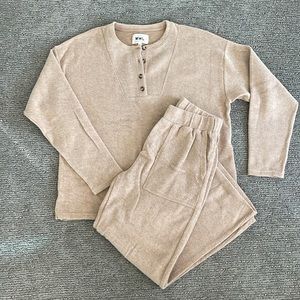 Madewell lounge set. Worn once.